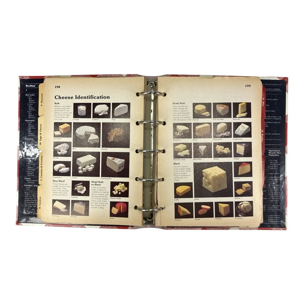 Better Homes & Gardens New Cook Book 9th Ring-Bound Edition 6th Printing 1986